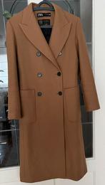 Dames jas mantel coat Zara maat 36 bruin, Ophalen of Verzenden, Gedragen, Maat 36 (S), Bruin