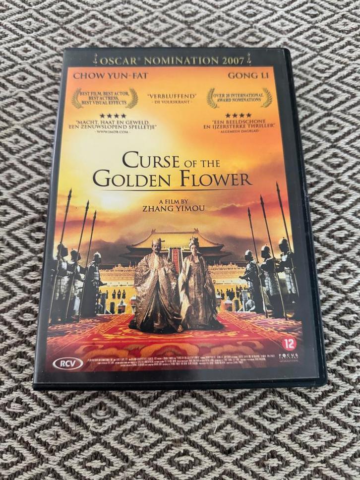 Curse of the Golden Flower DVD - Episch Kostuumdrama, Cd's en Dvd's, Dvd's | Drama, Zo goed als nieuw, Historisch of Kostuumdrama