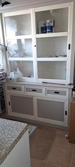 Mooie buffetkast met verlichting, 200 cm of meer, 150 tot 200 cm, Zo goed als nieuw, 25 tot 50 cm
