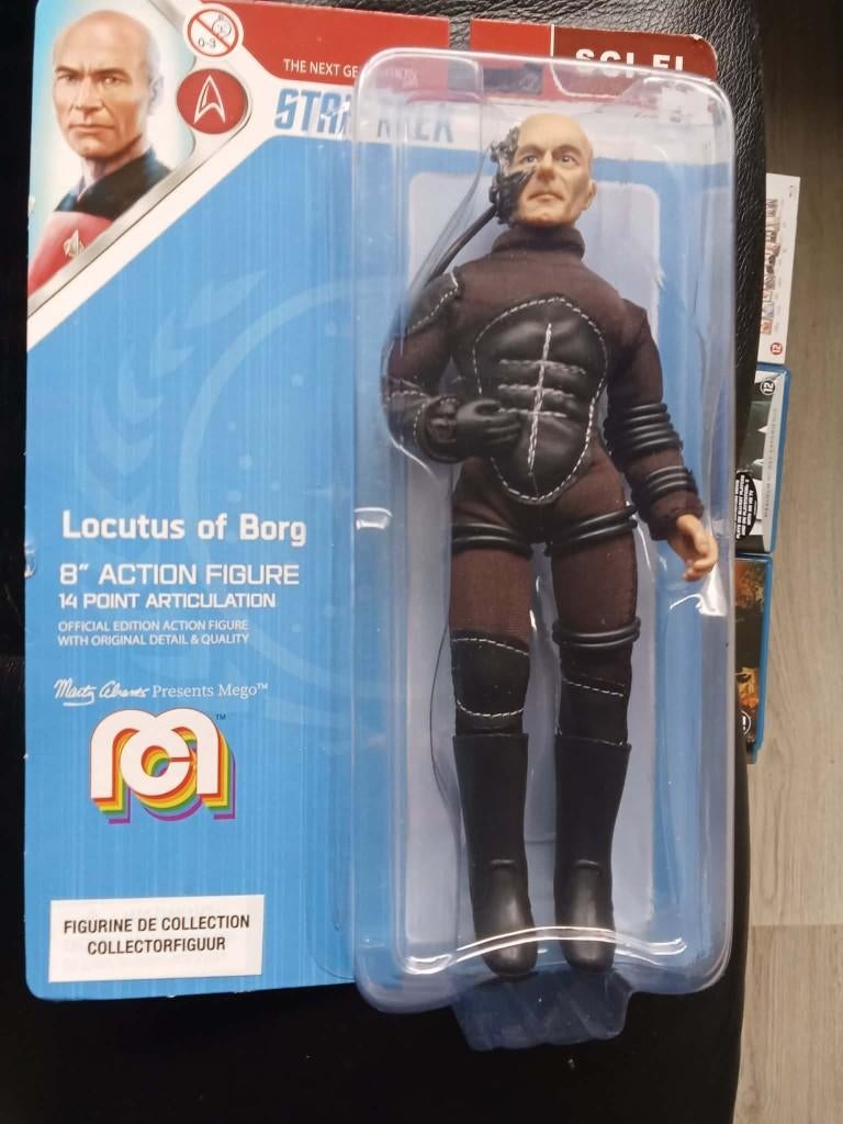 Star Trek figuur 8 " Locutus of Borg Nieuw in verpakking, Verzamelen, Poppetjes en Figuurtjes, Ophalen of Verzenden, Nieuw