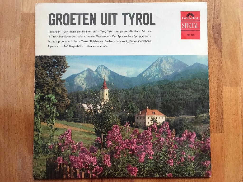 LP Duits - Groeten uit Tyrol Tirol, Cd's en Dvd's, Ophalen of Verzenden, Gebruikt, 12 inch