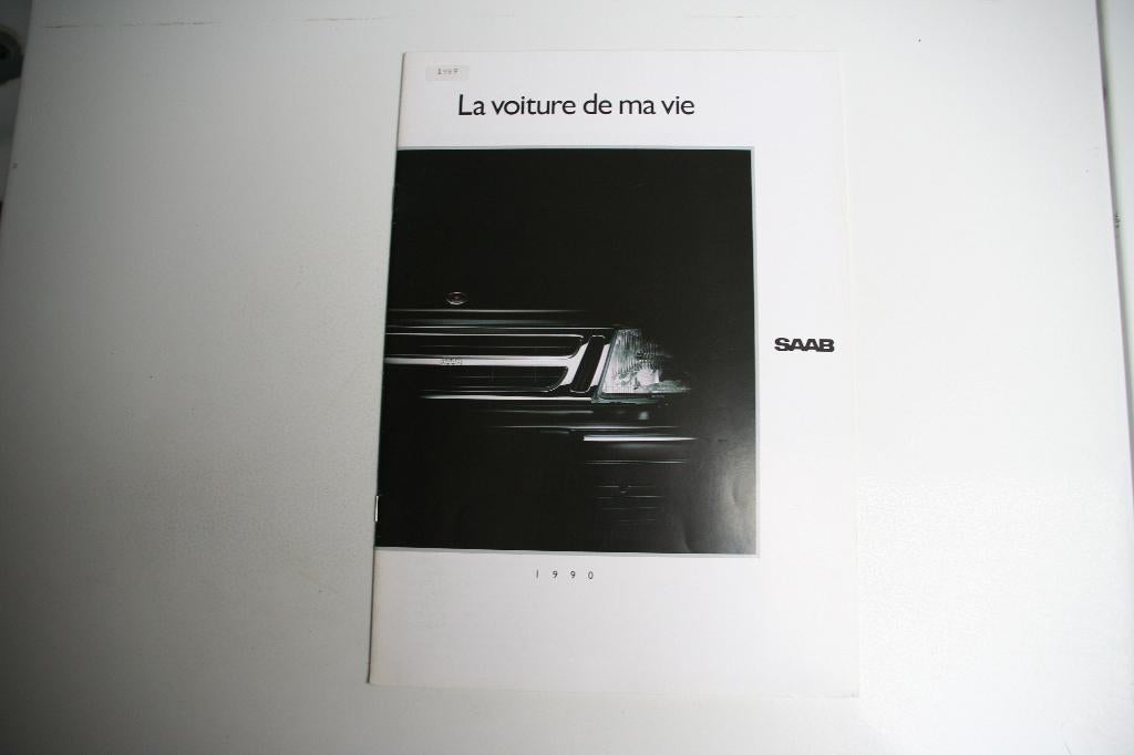 Folder Saab algemene brochure alle modellen (1989) (13), Boeken, Ophalen of Verzenden, Nieuw, Overige merken