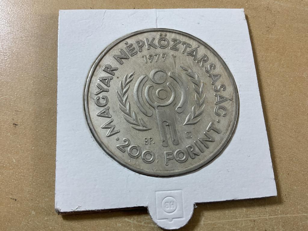 Hongarije 200 forint 1979, Postzegels en Munten, Munten | Europa | Niet-Euromunten, Ophalen of Verzenden, Hongarije