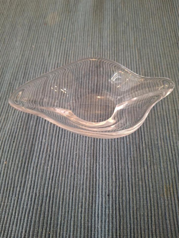 Daum France - klein helder glazen schaaltje, Antiek en Kunst, Antiek | Glas en Kristal, Ophalen of Verzenden