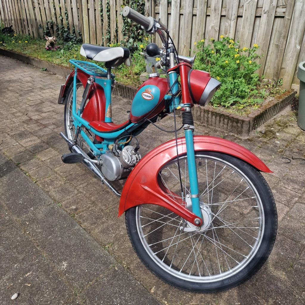 Monark 1958, Fietsen en Brommers, Brommers | Oldtimers, Overige merken, Ophalen