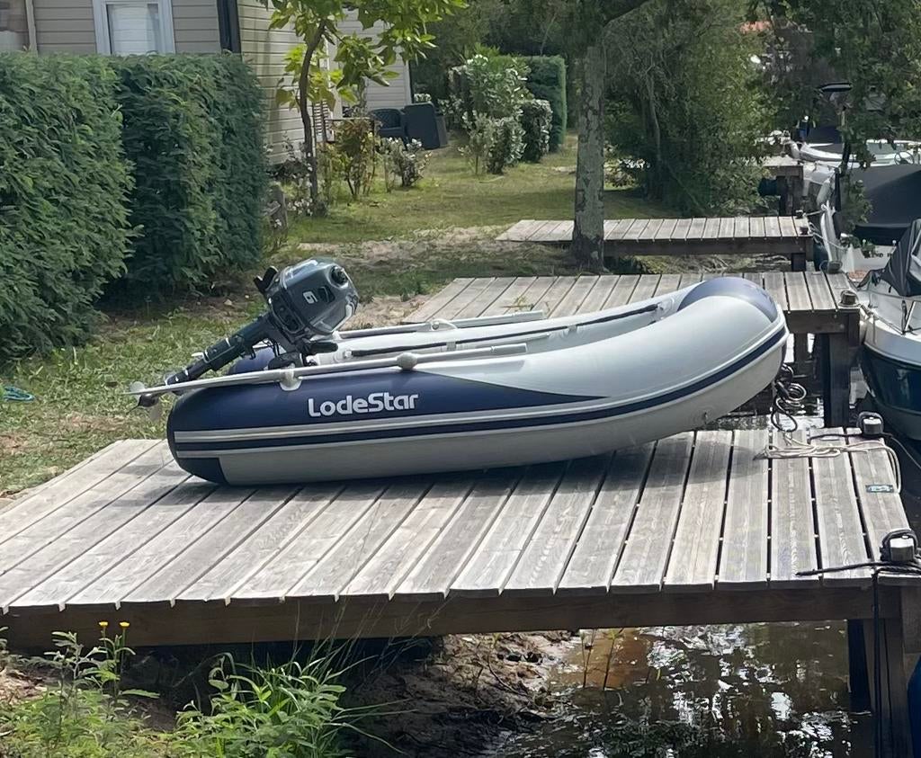 Lodestar 2.30 rubberboot, Ophalen, Zo goed als nieuw