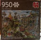 950 st Wild West JUMBO legpuzzel, Ophalen, 500 t/m 1500 stukjes, Zo goed als nieuw, Legpuzzel