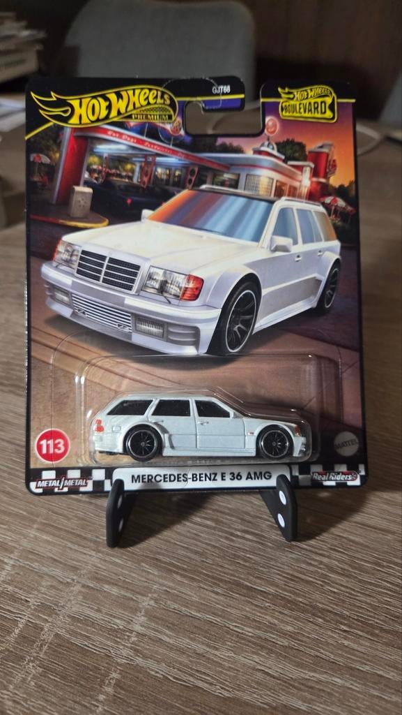 Hot Wheels Premium Mercedes Benz E 36 AMG, Ophalen of Verzenden, Nieuw, Auto