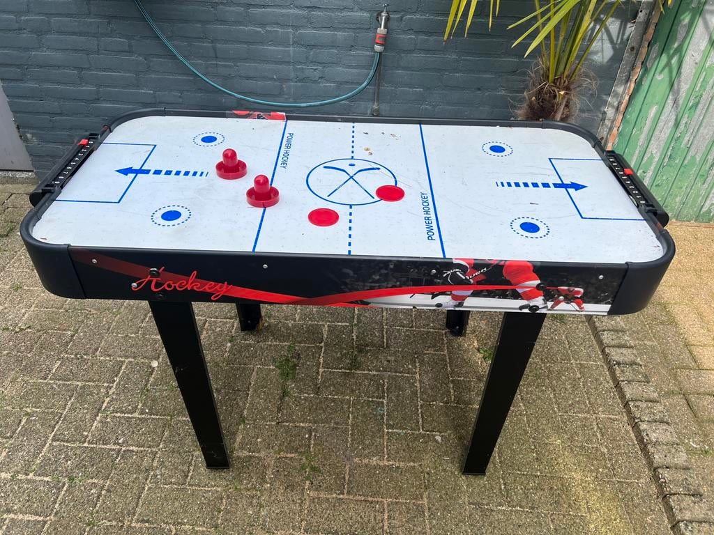 Airhockey tafel gratis, Kinderen en Baby's, Speelgoed | Voetbaltafels, Ophalen of Verzenden, Gebruikt