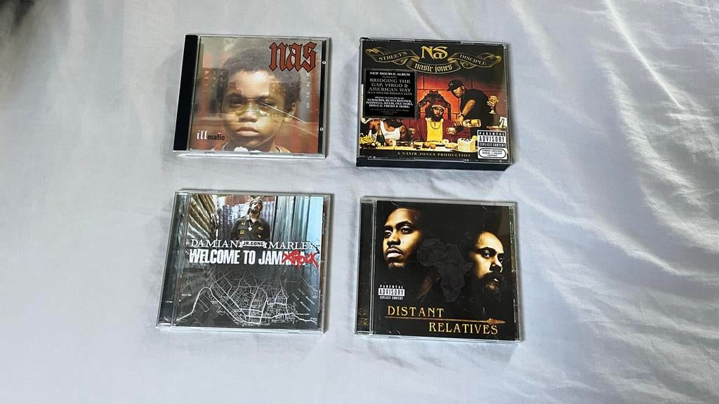 Nas & Damian Marley CD collectie (4 stuks), Ophalen of Verzenden