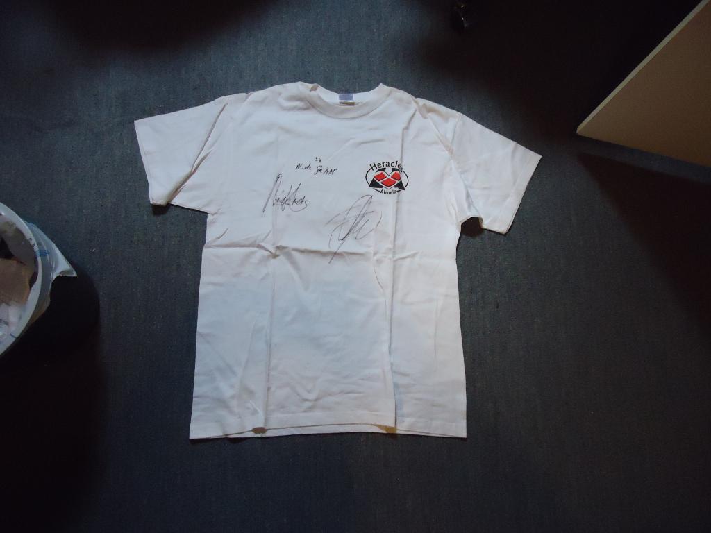HERACLES T-shirt maat M met handtekening, Maat XS of kleiner, Verzenden, Shirt