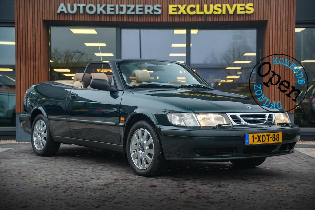 Saab 9-3 Cabrio 2.0 SE Leder Stoelverwarming Automaat Comple, Auto's, Saab, Voorwielaandrijving, 730 kg, Gebruikt, Open dak