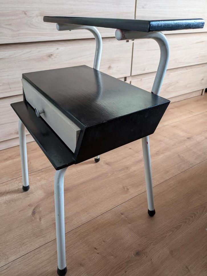 Wim Rietveld voor Auping nachtkastje - Vintage design, Huis en Inrichting, Slaapkamer | Nachtkastjes, Gebruikt, Minder dan 55 cm