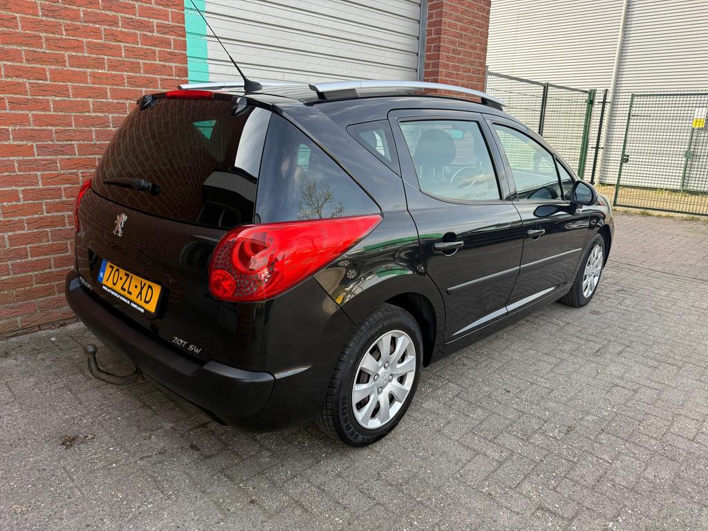 Peugeot 207 SW 1.6 VTi XS Clima Bj:2008 NAP!, Voorwielaandrijving, Gebruikt, 4 cilinders, Zwart