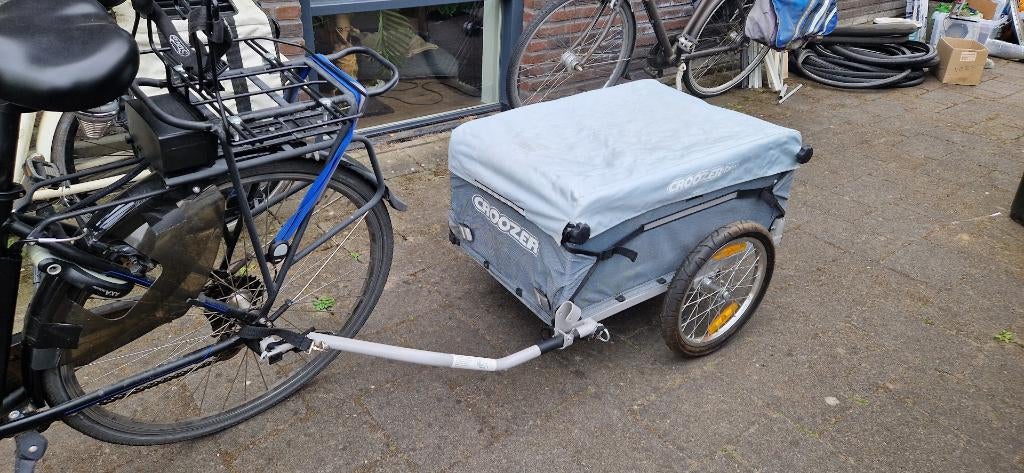 Croozer Cargo fietskar (bagagekar), Fietsen en Brommers, Fietsaccessoires | Aanhangers en Karren, Ophalen, Opvouwbaar, Bagagekar