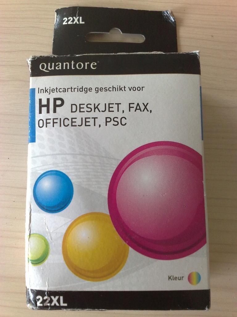 Hp inkjetcartridge - kleur 22 XL, Ophalen of Verzenden, Nieuw