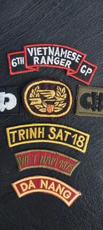Lotje tabs naamlint ARVN vietnam, Verzamelen, Militaria | Algemeen, Ophalen of Verzenden, Landmacht, Nederland, Embleem of Badge