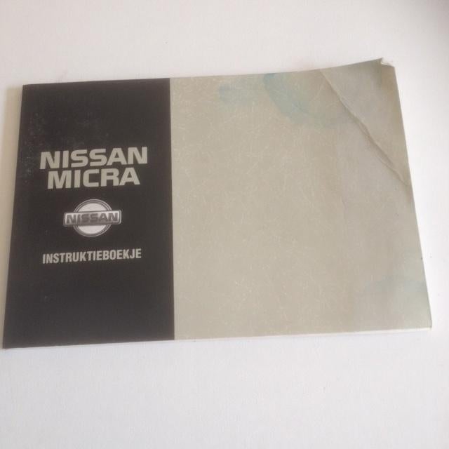 Handleiding/Instructieboekje  Nissan  Micra K11-D   1994  NL, Auto diversen, Handleidingen en Instructieboekjes, Ophalen of Verzenden