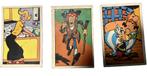 56x BP Strip Spaarplaatjes - 1972 Asterix Kuifje Lucky Luke, Ophalen of Verzenden, Gebruikt, Strip of Tekenfilm