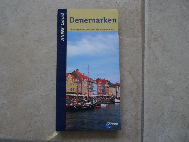 Denemarken ; anwb goud reisgids ; met de kaart, Boeken, Reisgidsen, Nieuw, Reisgids of -boek, Europa, ANWB, Ophalen of Verzenden