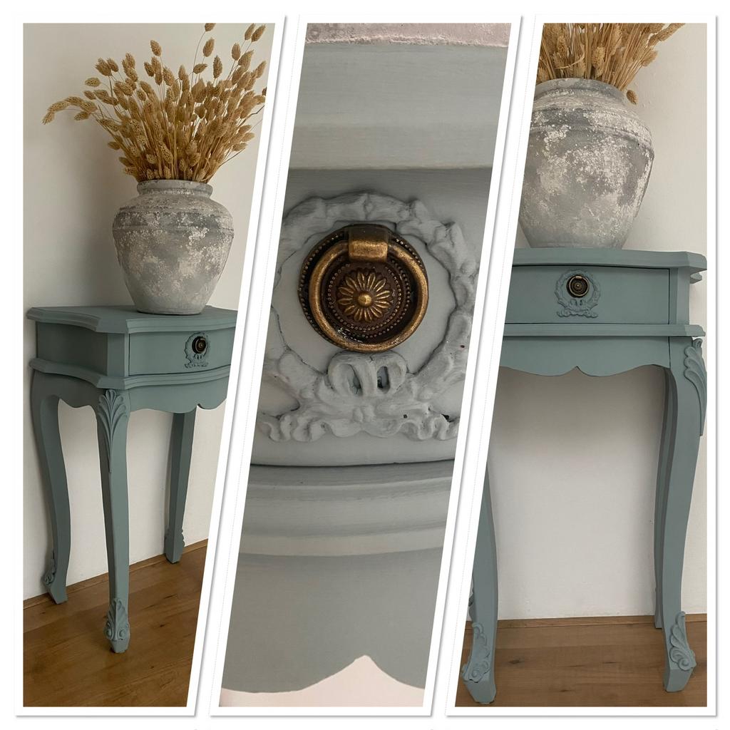 Brocante kastje - sidetable - barok - nachtkastje - kast, Huis en Inrichting, Tafels | Sidetables, Ophalen, Vierkant, Minder dan 50 cm