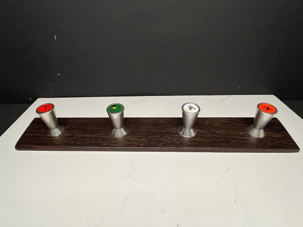 93) Retro kapstok van Post en Eger., Wandkapstok, ., Ophalen of Verzenden, Zo goed als nieuw