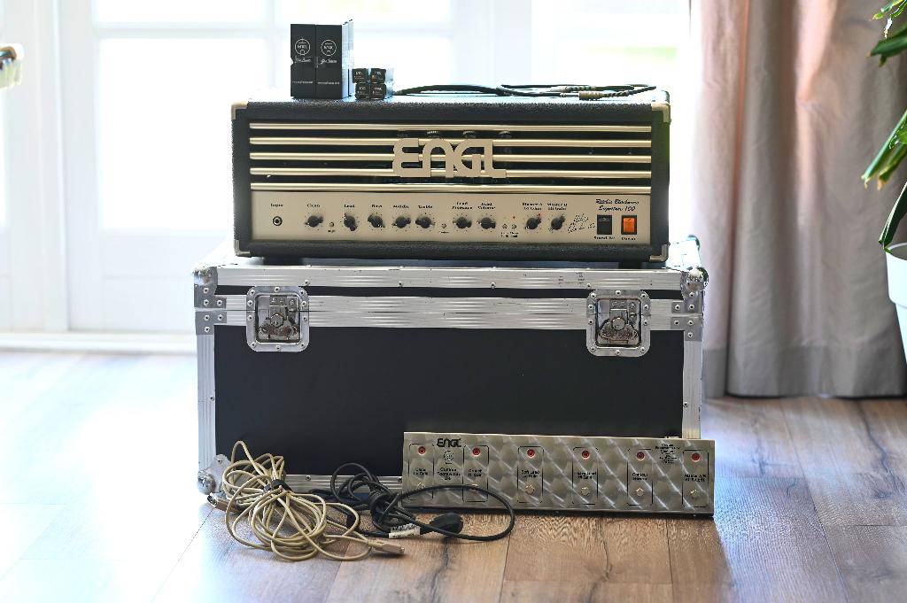 ENGL E650 Blackmore + flightcase + Z5 footswitch + buizen, Ophalen, Gebruikt, Gitaar, 100 watt of meer