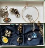 Vintage sieraden., Ophalen of Verzenden, Gebruikt, Overige materialen