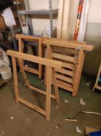 Vier schragen te koop, Doe-het-zelf en Verbouw, Ophalen, Overige typen, Minder dan 2 meter