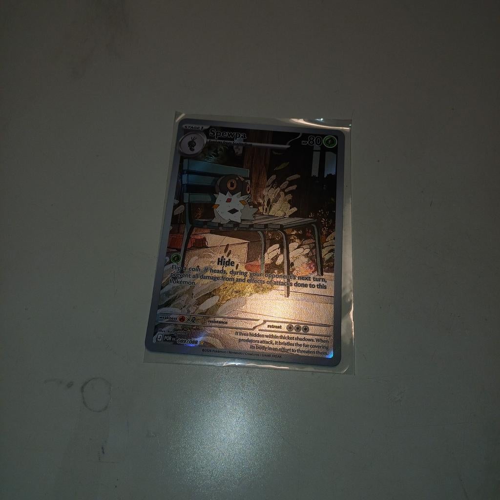 6 kaarten holographic, Ophalen of Verzenden, Zo goed als nieuw, Meerdere kaarten