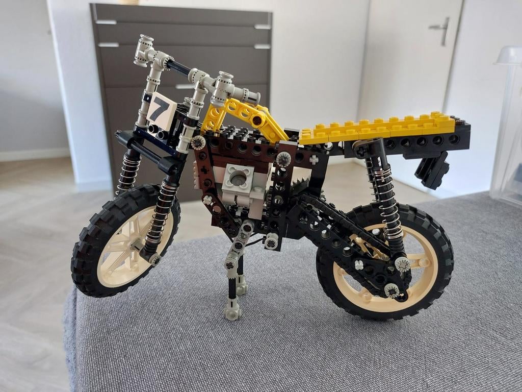 Lego Technic classic 8838, Ophalen