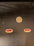 XL metalen emblemen - Vintage auto decoratie, Auto diversen, Ophalen, Gebruikt