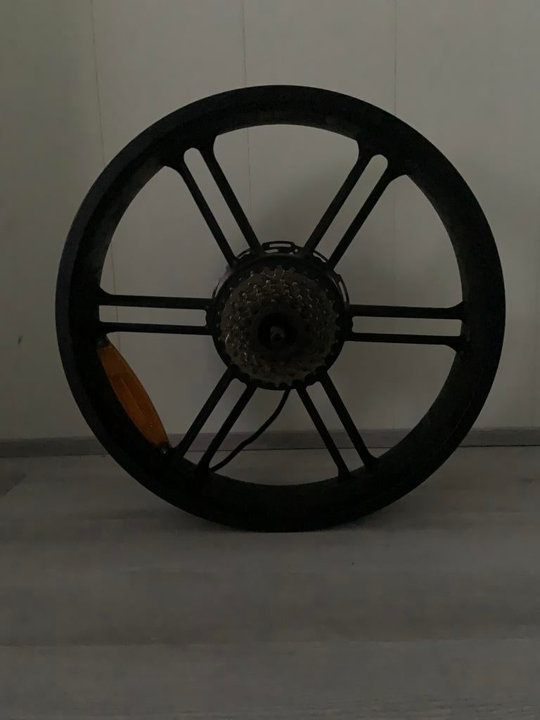 E-bike motorwiel, accu en controller - Complete set!, Fietsen en Brommers, Fietsonderdelen, Gebruikt, Overige materialen, Motor