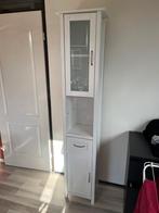 witte wandkast met lade, Huis en Inrichting, Kasten | Dressoirs, Ophalen, Gebruikt, Met deur(en), 50 tot 100 cm