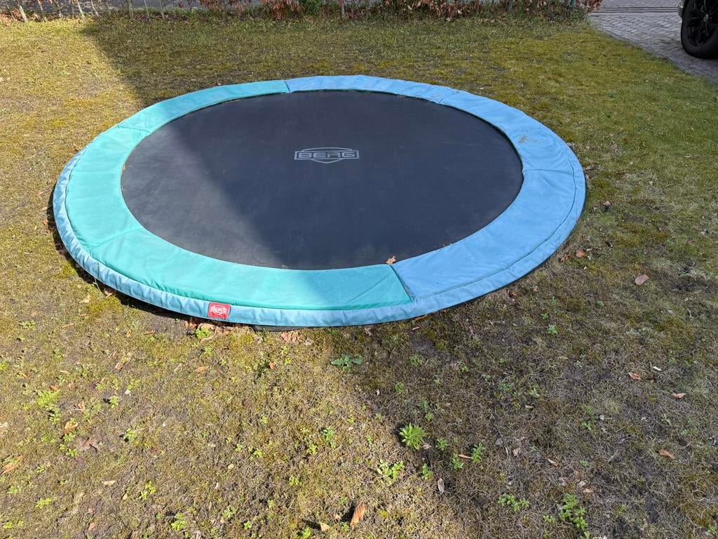 Trampoline BERG InGround Talent 300 305cm, Ophalen, Gebruikt