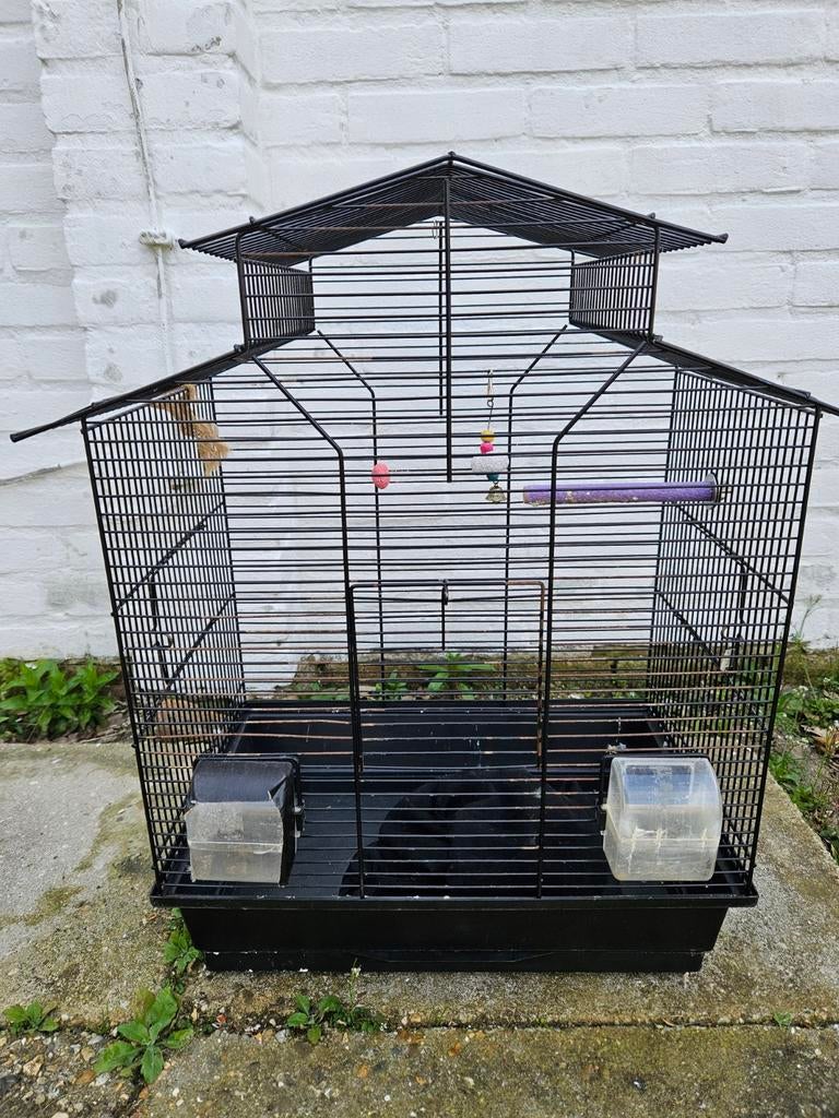 Vogelkooi, Dieren en Toebehoren, Vogels | Hokken en Kooien, Ophalen, Metaal, Vogelkooi
