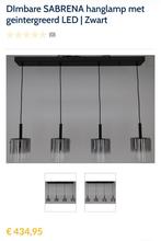 Hanglamp, Ophalen, Industrieel chique, Zo goed als nieuw, Glas