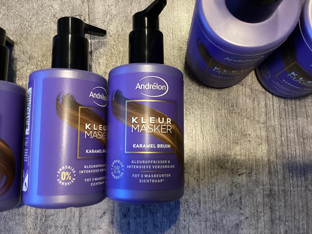 kleur masker karamel bruin andre’lon, Ophalen of Verzenden, Nieuw, Haarverzorger of -hersteller