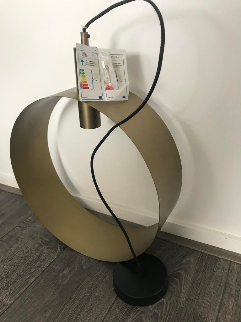 Moderne gouden hanglamp - Nieuw, Ophalen, Nieuw, Metaal, Minder dan 50 cm