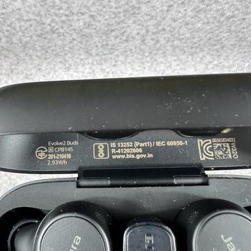 Jabra Evolve 2 buds draadloze oortjes | in case | 401175, Ophalen of Verzenden, Gebruikt, In gehoorgang (in-ear)
