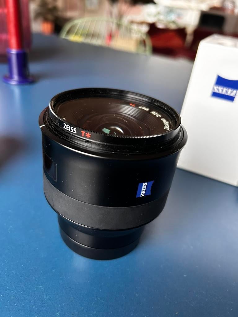 Zeiss Batis f2 25mm — Sony E-mount full frame, Ophalen of Verzenden, Zo goed als nieuw, Groothoeklens