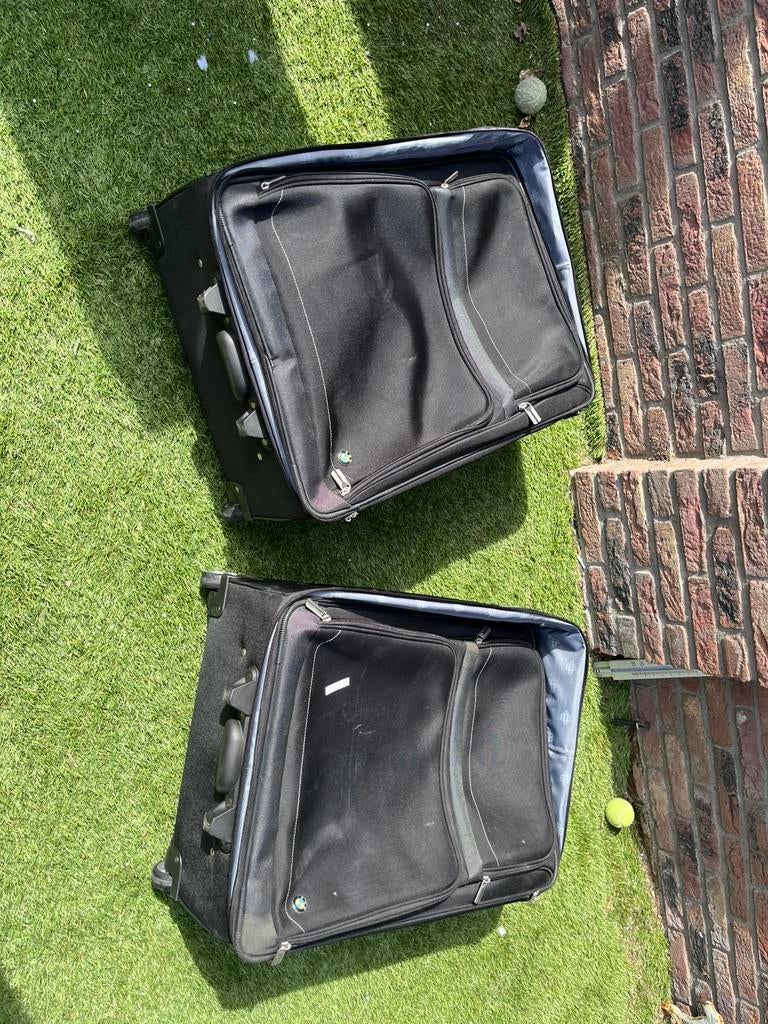 Bmw reiskoffers, Ophalen of Verzenden, Zo goed als nieuw, Hard kunststof, 70 cm of meer