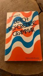 Dutch Reference Grammar, Boeken, Ophalen of Verzenden, Alpha, Gelezen