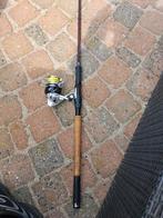 Abu Garcia spinghengel met Dam spinmolen, Ophalen, Gebruikt, Complete hengel