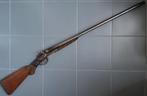 Antiek Belgisch toplever hagel geweer kal 12 zwartkruit, Antiek en Kunst, Ophalen of Verzenden