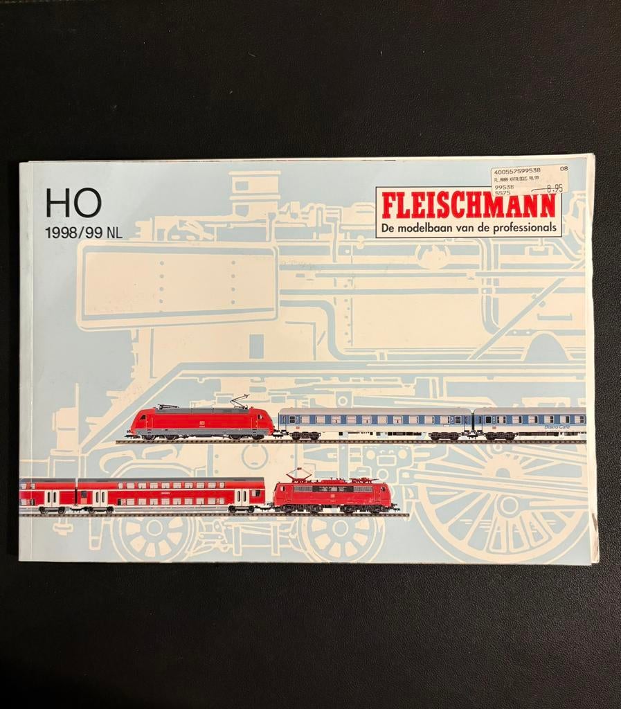 Fleischmann - brochure H0 (1998-1999), Hobby en Vrije tijd, Gelijkstroom, Fleischmann, Zo goed als nieuw, Boek, Tijdschrift of Catalogus