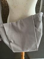 COS Lichtgrijze Leren Damestas, Ophalen of Verzenden, Zo goed als nieuw, Grijs, Handtas