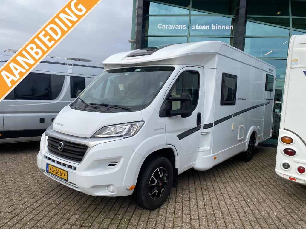 Dethleffs Advantage T 6611 Enkele bedden nieuwstaat, Koelkast, Fiat, Luifel, Bedrijf