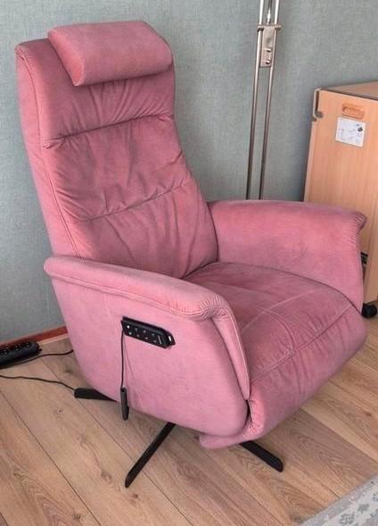 Prominent Sta op Stoel - Stof met afstandsbediening, Huis en Inrichting, Stoelen, Gebruikt, Eén, Stof, Overige kleuren, Ophalen