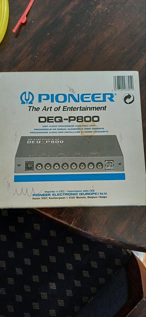 Pioneer DEQ-P800 DSP Audio Processor - Onbekende werking, Ophalen, Gebruikt
